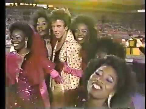 January 22, 1989 Super Bowl XXIII San Francisco 49s vs  Cincinnati Bengals Halftime Show Bob Costas
