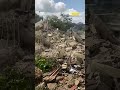 The aftermath of an Israeli attack on Habboush, South Lebanon