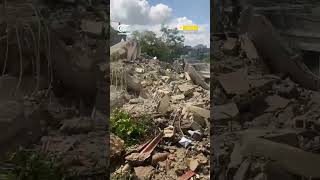 The aftermath of an Israeli attack on Habboush, South Lebanon