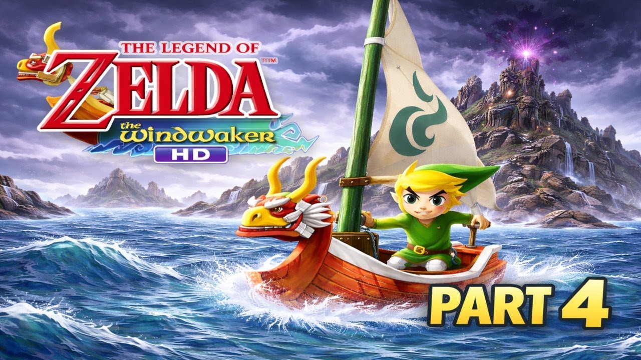 The Legend of Zelda: The Wind Waker HD – 100% Walkthrough – Part 4 | Nayru’s Pearl