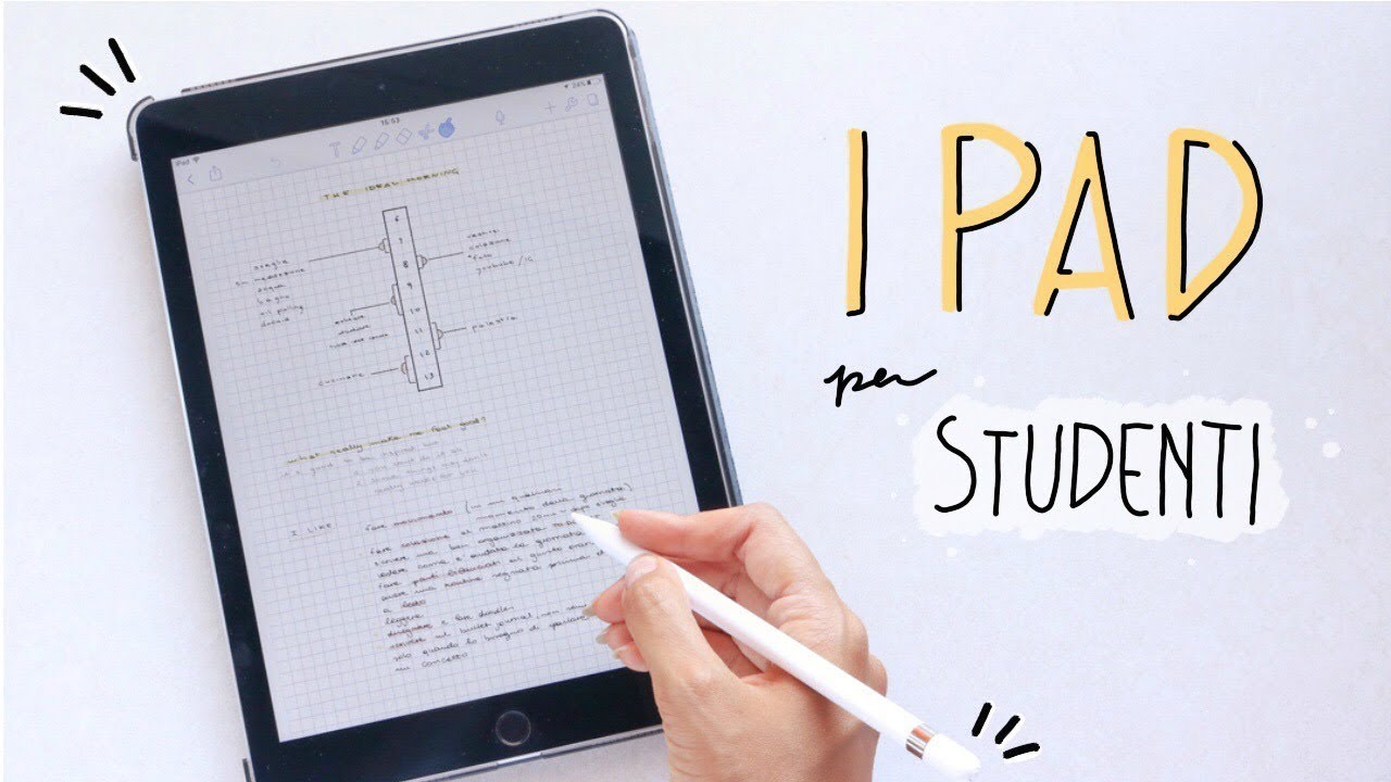 NIENTE PIU' LIBRI & QUADERNI | Studiare con un iPad - YouTube