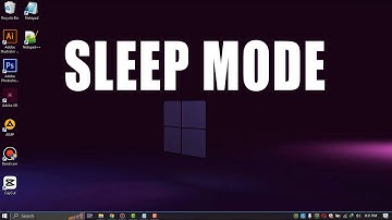 How To Turn Off Sleep Mode Windows 10