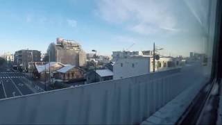 2016年11月25日,中央ライナー4号 E257系 立川-東京 車窓左側 ノーカット