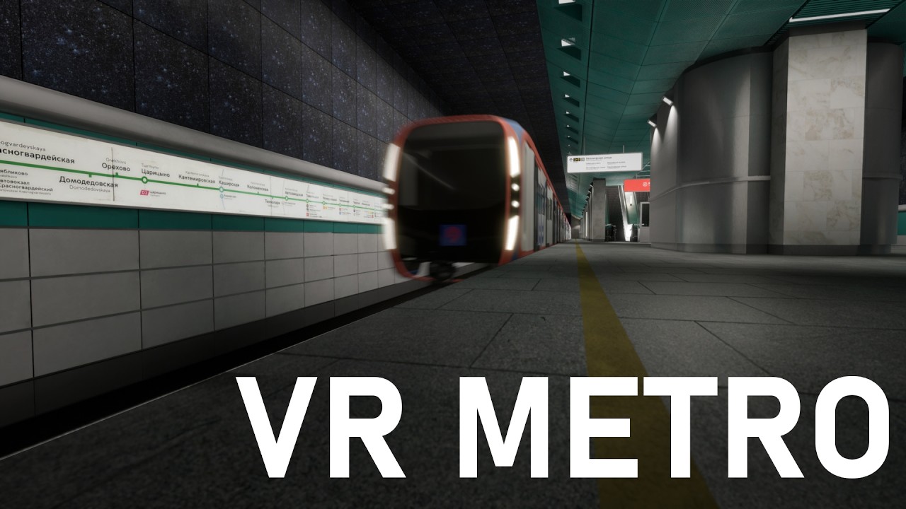 VR Subway Training for Special Needs Children Unreal Engine  | VR-обучение метро для особенных детей