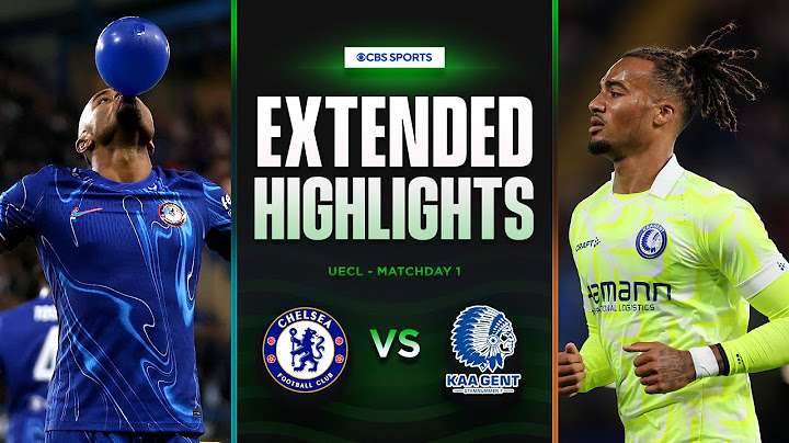 Chelsea vs. Gent: Extended Highlights | UECL League Phase MD 1 | CBS Sports Golazo