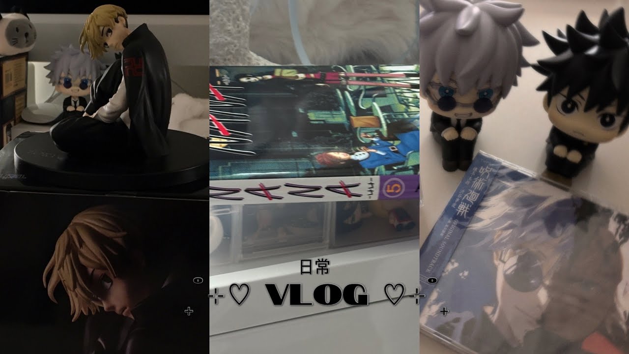 🪽𝒱ℒ𝒪𝒢 : 겨울간식 냠냠 ⟡ 나나(NANA), 마도카마기카, 주술회전 CD ⟡ 치후유 누들스토퍼 ⟡ 빈티지 클램프 피규어 언박싱 ⟡ 오타쿠 브이로그