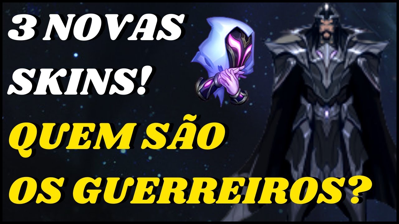 3 Novas Skins Guerreiros das Cinzas | Quais Campeões vão receber Novas Skins? League of Legends Lol