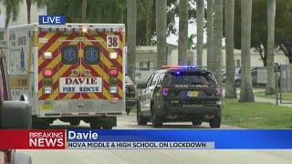 Several Davie Schools Placed On Lockdown