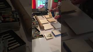 Encaustic Set Up