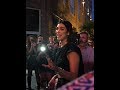 Dua lipa surprised her fans outside the theatre in Chicago before show