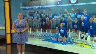 Kansas volleyball hosts alumni match Saturday afternoon