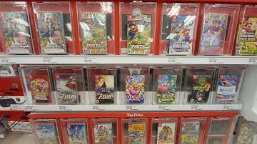 Video Game Shop With Me at Target - Pre Nintendo Switch 2!