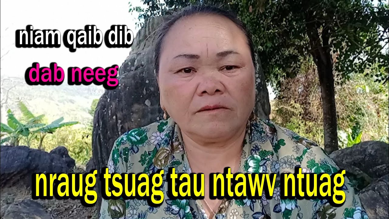Dab neeg nraug tsuag tau ntawv ntuag