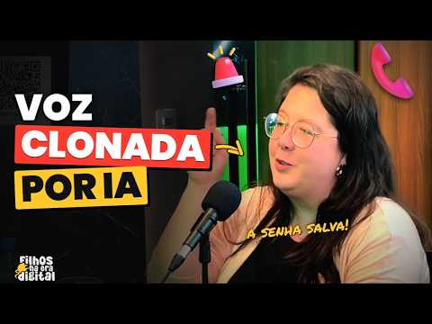 Voz clonada: combine uma senha com a sua família