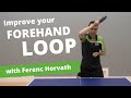 7 steps to improve your FOREHAND LOOP (with Ferenc Horvath)
