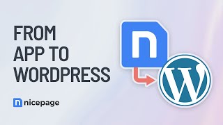 How to start with Nicepage for WordPress
