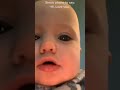 كيوت اخذ الموبايل حتى يقولكم هاي لوڤ يو Cute Baby Says Hi Love You Guys Funny Laugh Lovely 