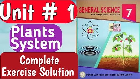 Class 7 new science book chapter 1 complete || Plant Systems || Class 7 new science book #7science