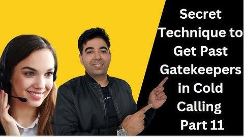 Secret Technique to Get Past Gatekeepers in Cold Calling - Part 11 | Best Sales Tips | Amit Sharma