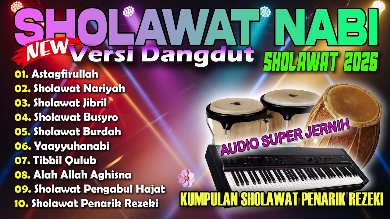 KUMPULAN LAGU RAMADHAN 2026 MERDU & VIRAL | Jibril, Burdah, Nariyah, SHOLAWAT PENARIK REZEKI TERBARU