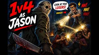 DBD - 1v4 Jason - marcx_klm2 as very toxic Dwight against own team - absolutely toxic (maybe PS5?)