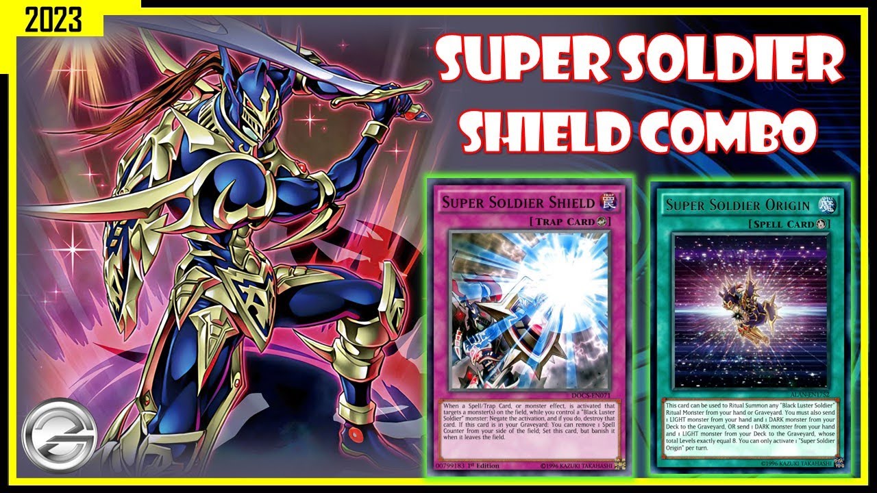 Yugioh Black Luster Soldier Tournament Deck Super Soldier 