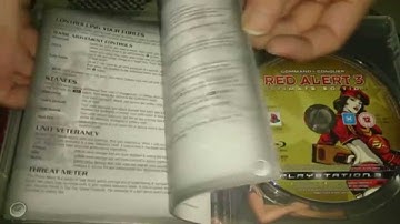 Nostalgamer Unboxes All PAL Command And Conquer Red Alert 3 Three Games On PS3 Xbox 360 UK PAL