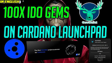 GeroWallet:  IDO GEMS ON Cardano Launchpad-Cardstarter |  The Master Key to Defi | IN ENGLISH