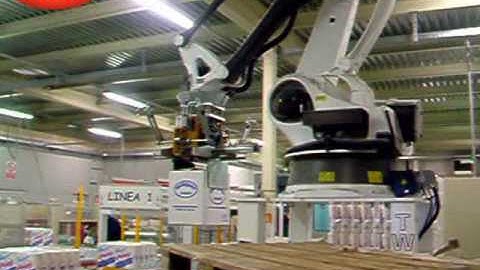 Pallettizzatore automatico