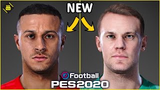 PES 2020: ALL SCANNED FC BAYERN MÜNCHEN PLAYER FACES