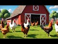 Humpty Dumpty Sat on the Farm – Learning Farm Sounds | Fun Kids Song | Educational &amp; Nursery Rhyme
