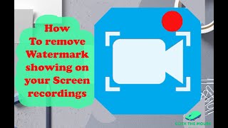 Remove Watermark from Screen Recorder Free