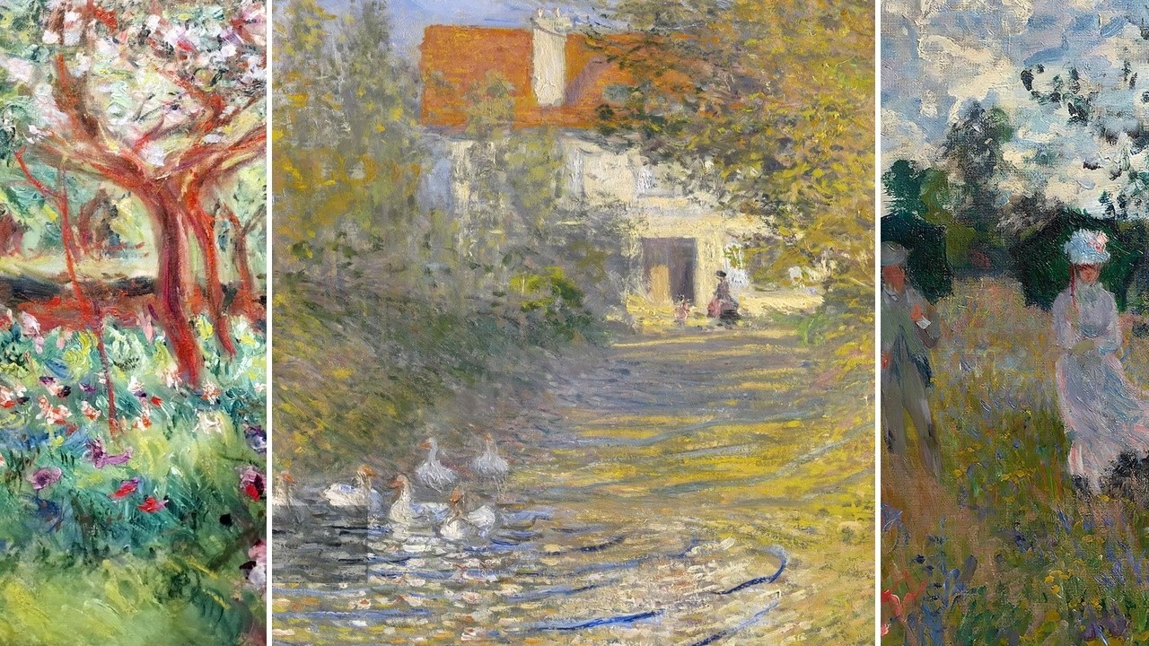 Claude Monet TV — Silent Art Gallery · October 5 Night | The Geese & others