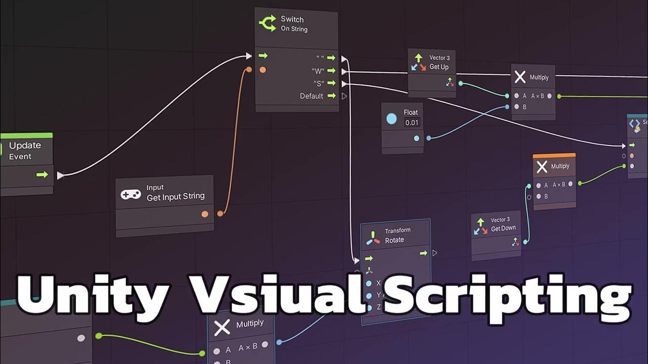 مقدمة عن Unity Visual Scripting - YouTube