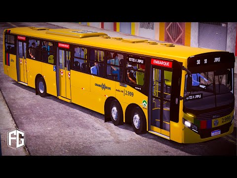 Apache Vip IV VW 22.280 ODS 6×2/Mobibrasil-PE | Mapa RMBS linha/98 +G27 - Proton Bus Simulator