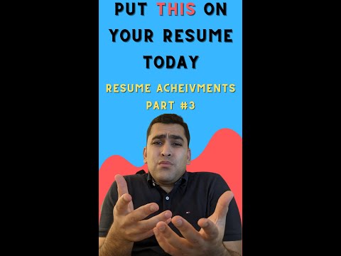 Resume Tips