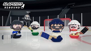 THE BEST HOCKEY GAME EVER?! *SLAPSHOT REBOUND* screenshot 4