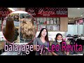 Balayage color technique by  leo revita way