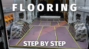 How to make Van Subfloor (with insulation) | Camper Van Build