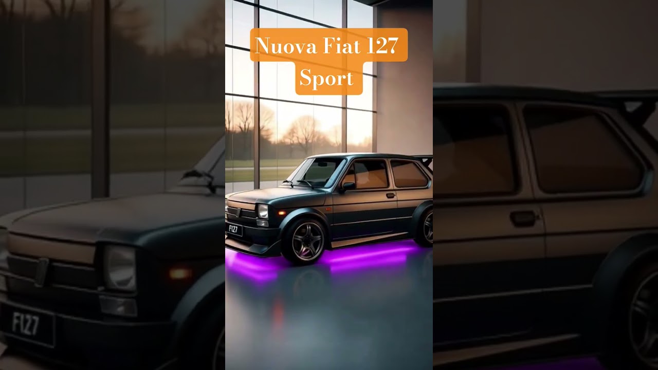 nuova Fiat 127 sport assolutamente spettacolare 😍😍🚗