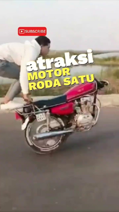 Atraksi motor roda satu #videoshort #videoviral #feedshorts #shorts