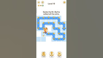 Brain Go 2  | Mr. Bull Collect coins  Level 19 #braingo #braingo2 #gameplay #androidgames #shorts