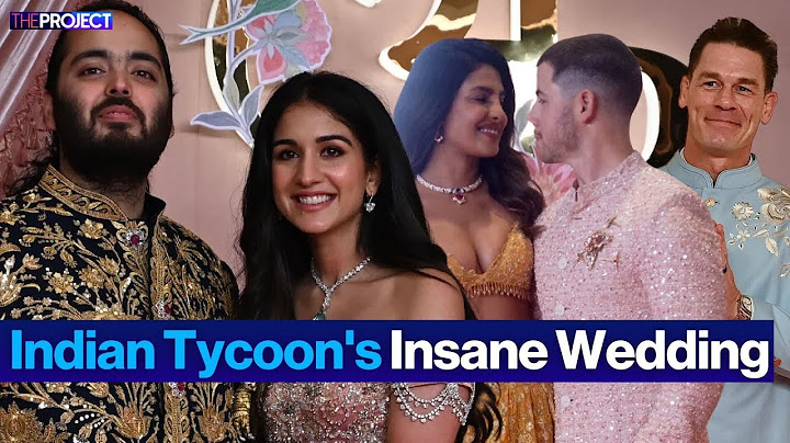 Inside Extravagant Billion Dollar Wedding In India For Anant Ambani