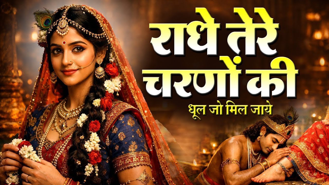 राधे तेरे चरणों की धूल जो मिल जाए | दुनिया का सबसे मीठा भजन || Radhe Tere Charno Ki | Krishan Bhajan