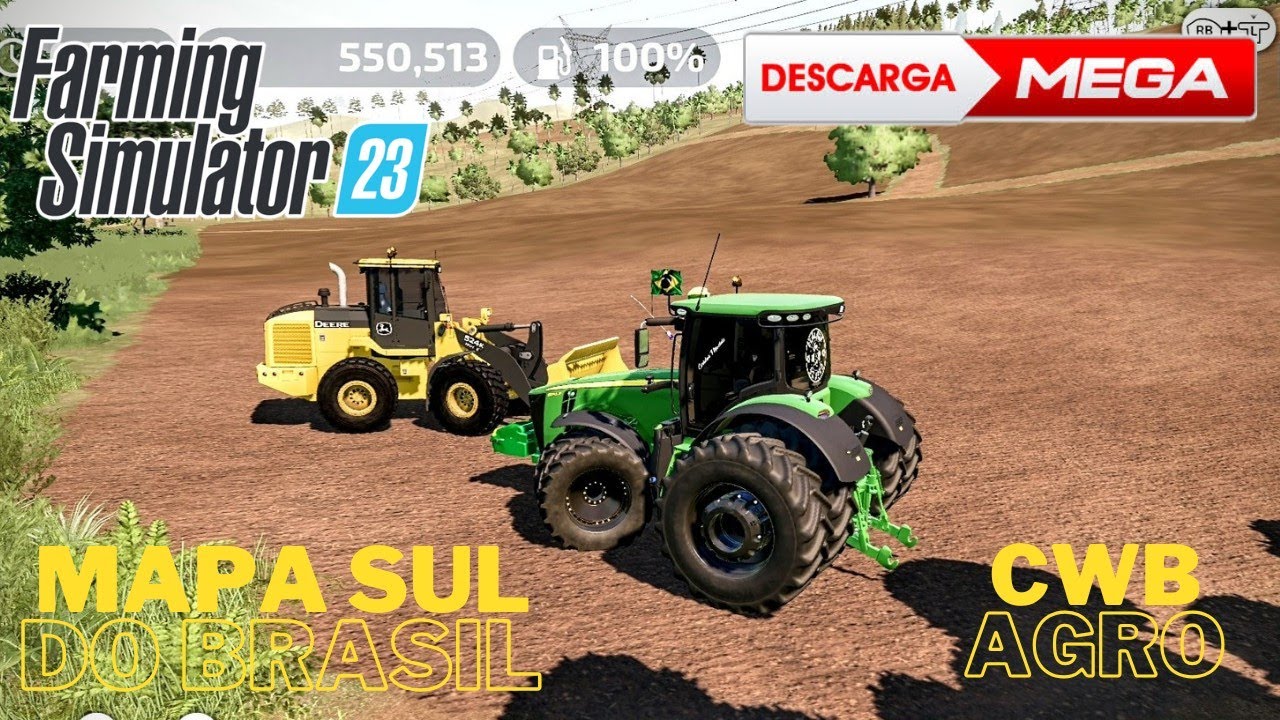 FS 23 - MAPA SUL DO BRASIL COM ALGUNS MODS  (MAPA COMPLETO)!!