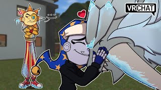Moon’s HORRIFYING PET in VRChat