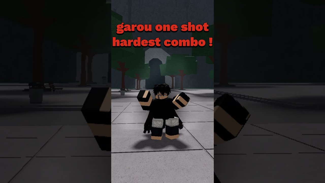HARDEST GAROU COMBO Roblox Tsb Thestrongestbattleground