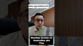 How much you can earn on Australian 462 Visa ?#hariomconsultants #shorts