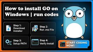 How to install GO on Windows 11
