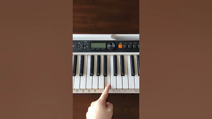 How To Play a 1st Inversion E Minor Piano Chord with the Left Hand